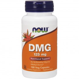 Бад NOW FOODS Dimethyl Glycine 125 мг, 100 капсул