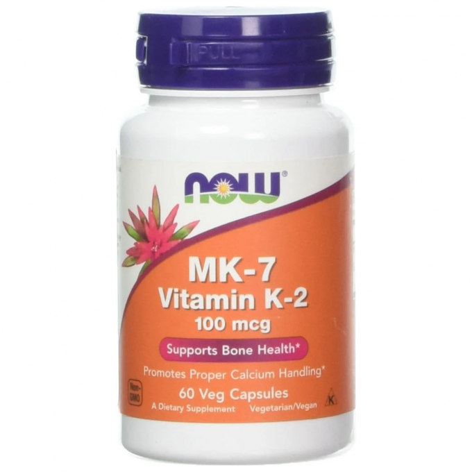 Витамин К-2 NOW FOODS MK-7 100 мкг 0992